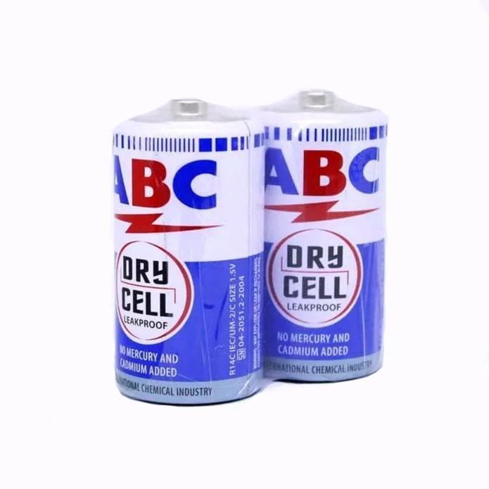 Baterai abc biru type D / battery abc biru / Baterai ABC besar size D