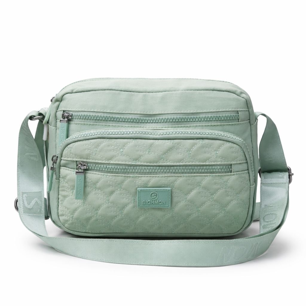 MEYMEYBAGS- Sighmon 7152 Tas Selempang Wanita Besar Slingbag Cewek Import Waterproof Anti Air