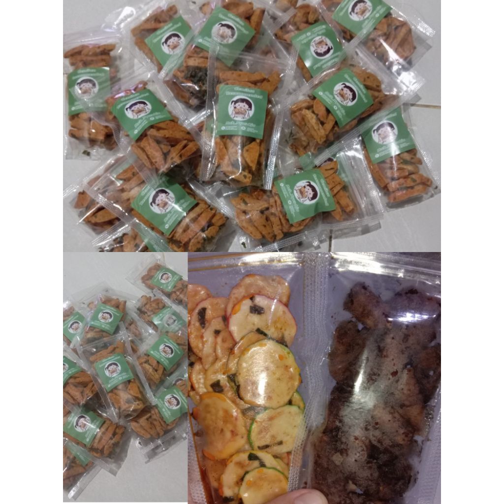 BASRENG PEDAS, KERUPUK SEBLAK, KULPI (KULIT LUMPIA) COKLAT