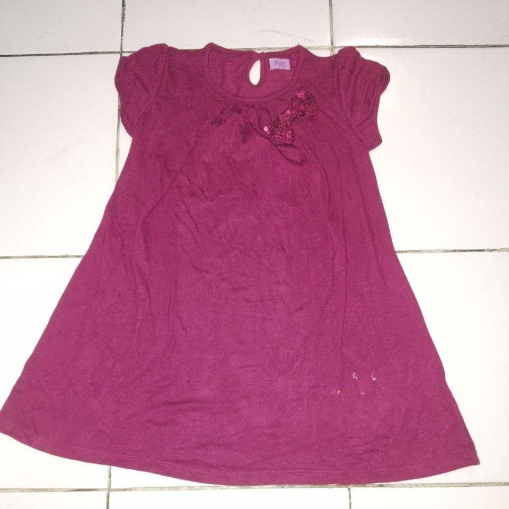 Dress Maroon Pita preloved