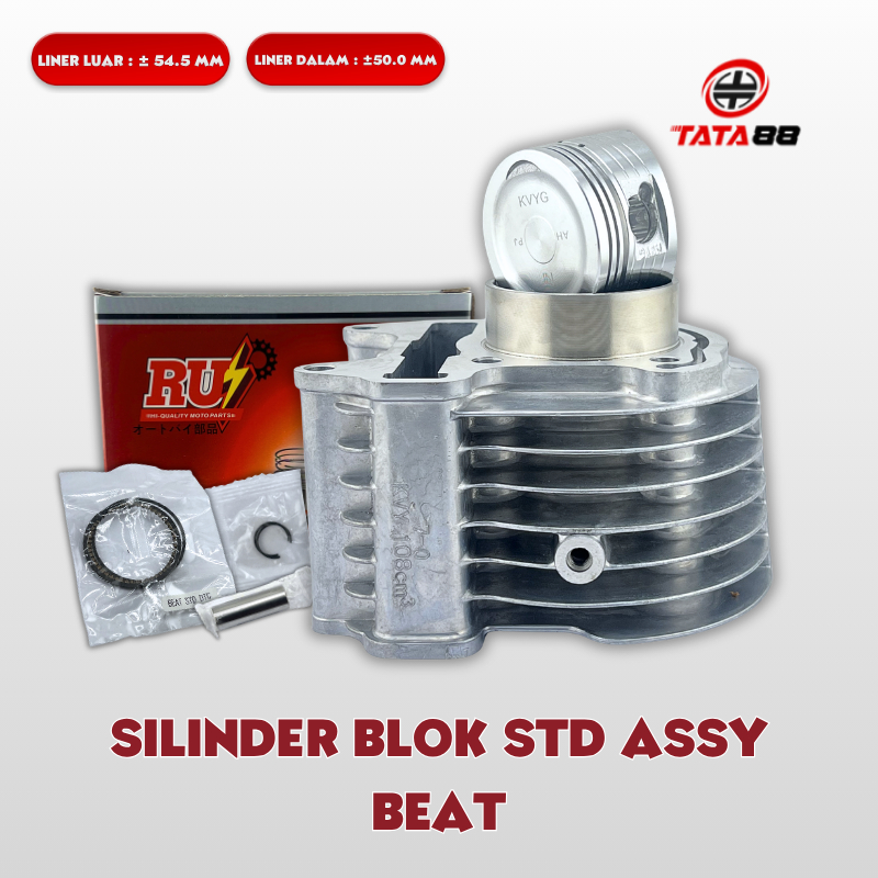 SILINDER BLOK STD ASSY BEAT - SILINDER BLOK ASSY SEHER SET BEAT STD BEAT KARBU