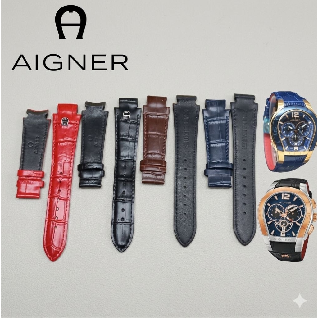 AIGNER PALERMO STRAP TALI JAM TANGAN AIGNER PALERMO KULIT PREMIUM