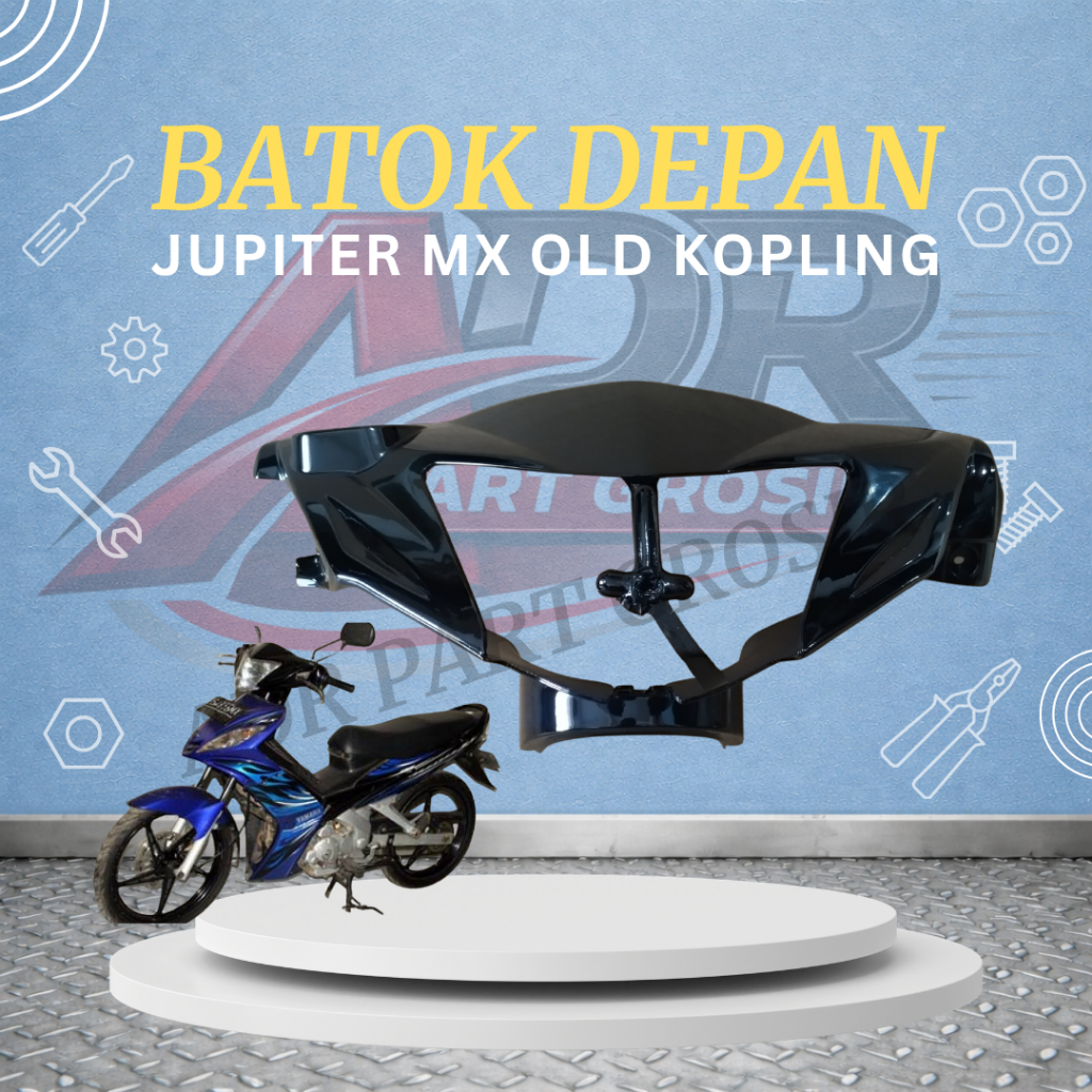 Batok Lampu Depan Yamaha Jupiter MX 135 Old Kopling Batok Depan Jupiter MX Old Kopling Hitam Narita