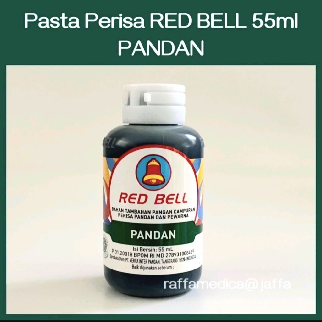 RED BELL 55ml [Pasta Perisa Pewarna] PANDAN