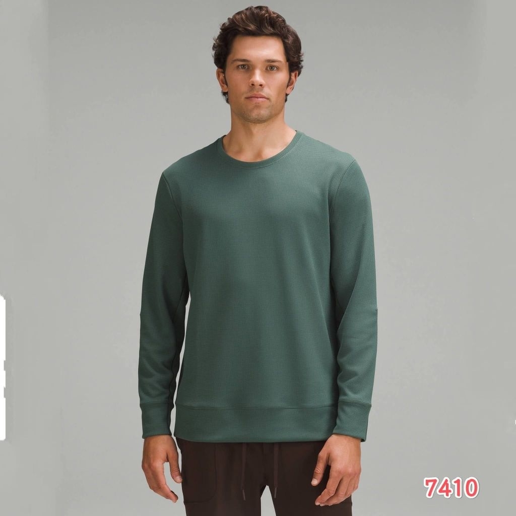 LULULEMON SHIFT STITCH  CREW NECK SWEATSHIRT  - TSHIRT SPORT PRIA  (7410)