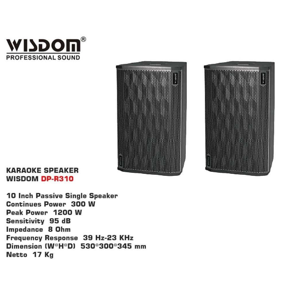 Wisdom DPR310 / DP-R310 / DPR-310 Speaker Pasif Gantung Original Wisdom DPR-312 / DPR312 / DP-R312 - DP-R310 / DPR312 / DPR310