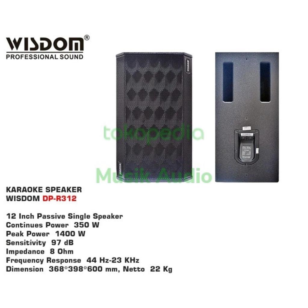 Wisdom DPR310 / DP-R310 / DPR-310 Speaker Pasif Gantung Original Wisdom DPR-312 / DPR312 / DP-R312 – DP-R310 / DPR312 / DPR310