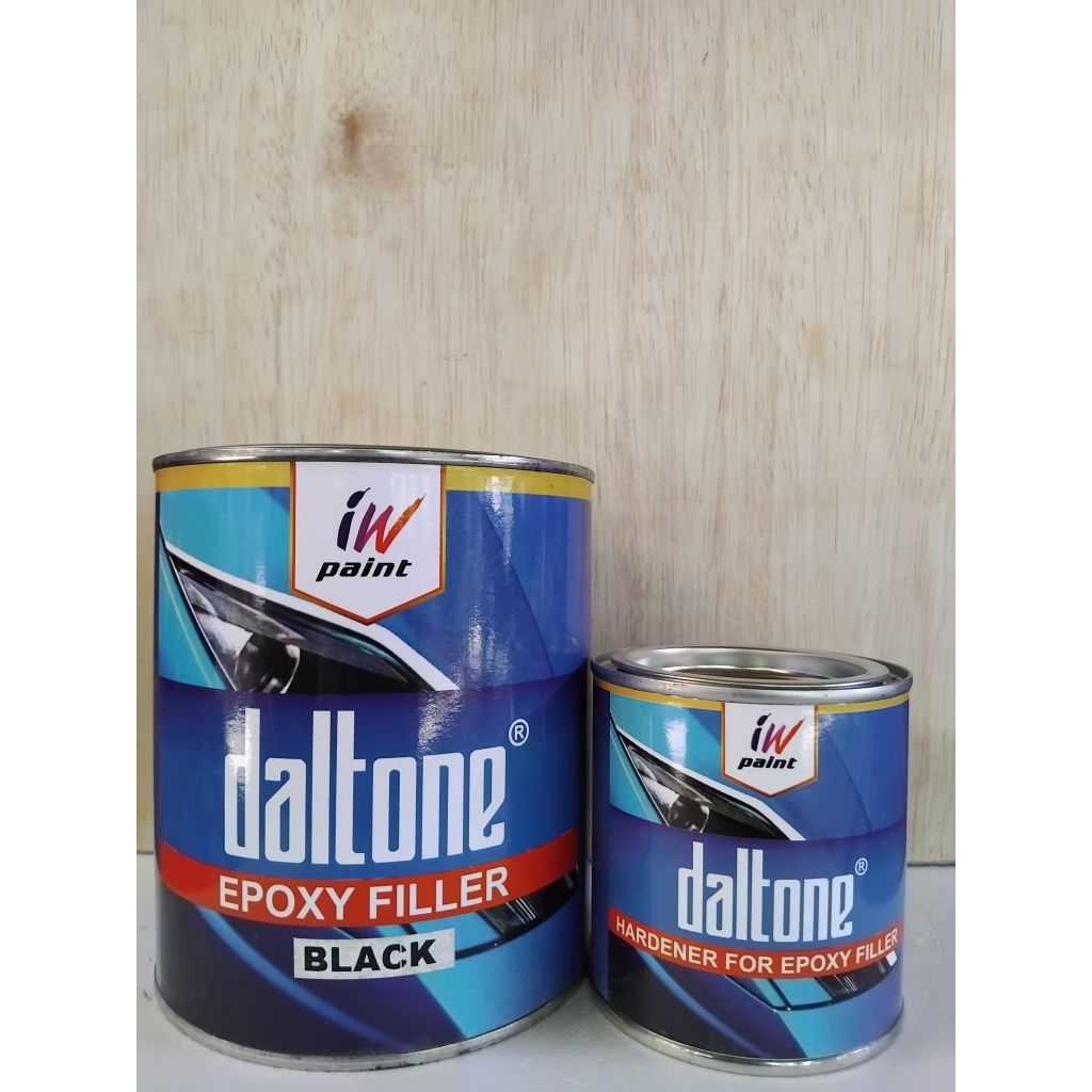 Cat dasar epoxy warna hitam merk Daltone