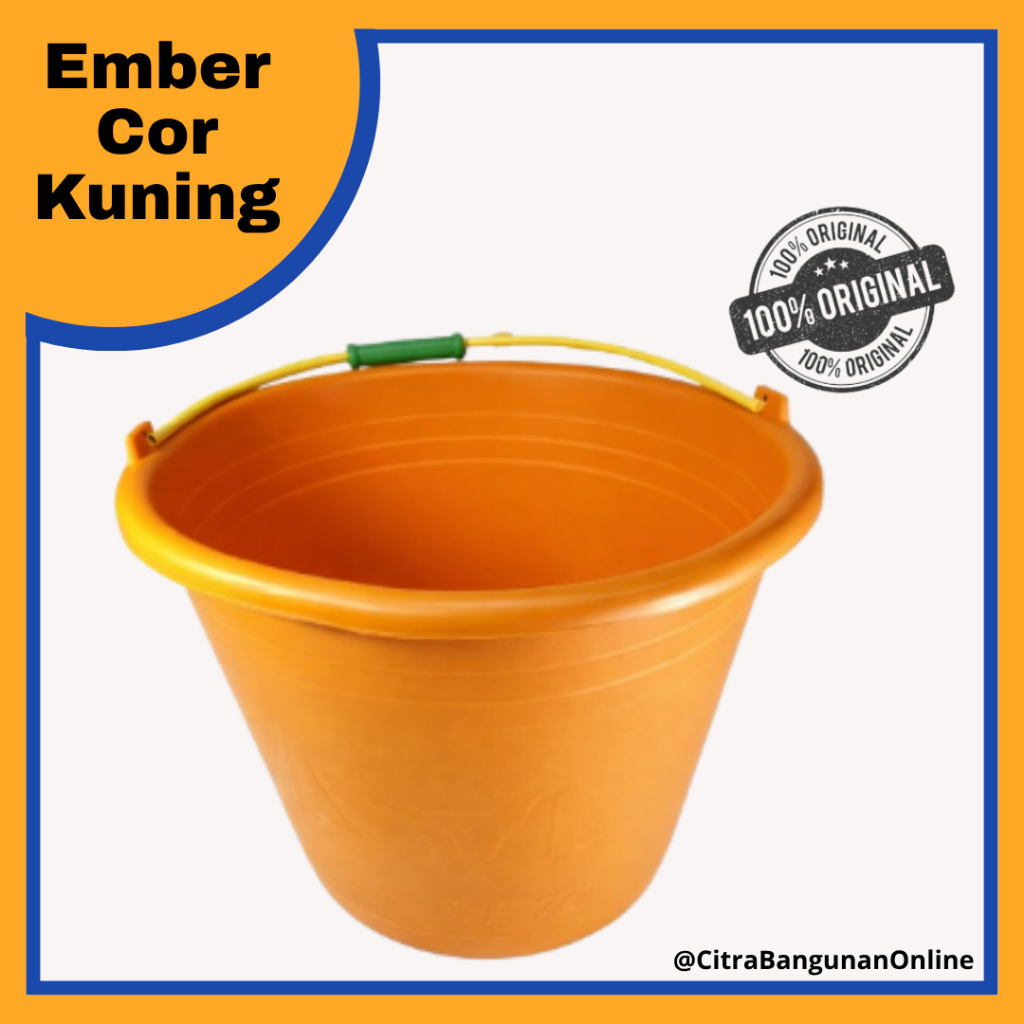 Ember Cor Kuning Power-tebal dan anti pecah