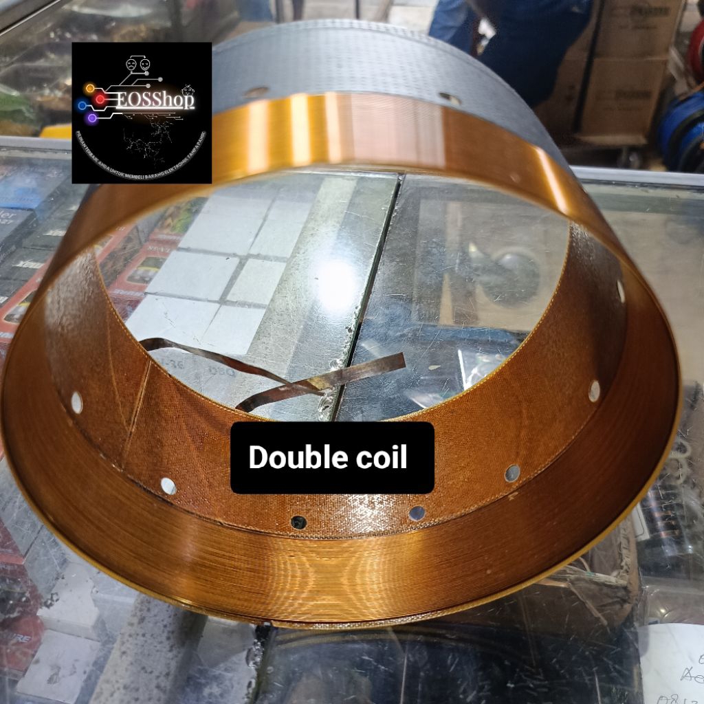 Spool speaker 18 inchi universal voice coil 6 inchi