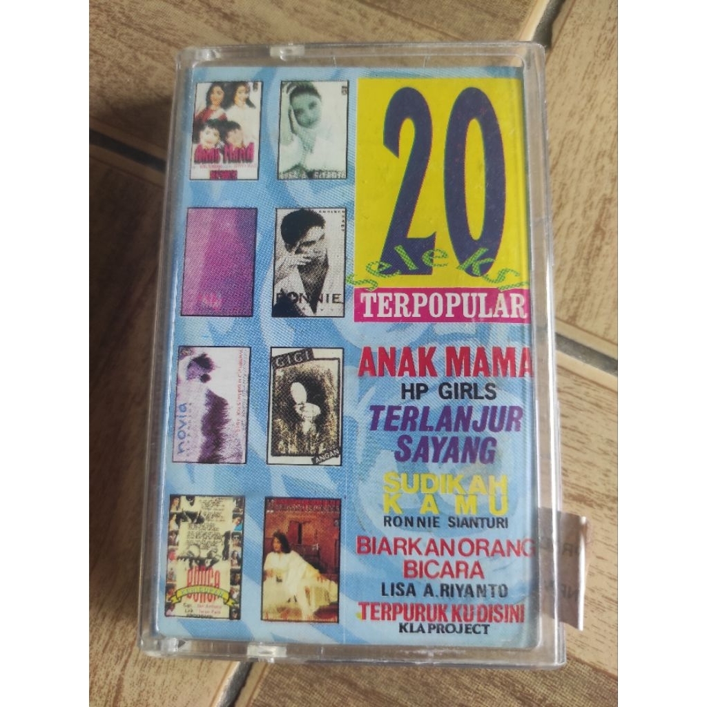 kaset pita 20 seleksi terpopuler