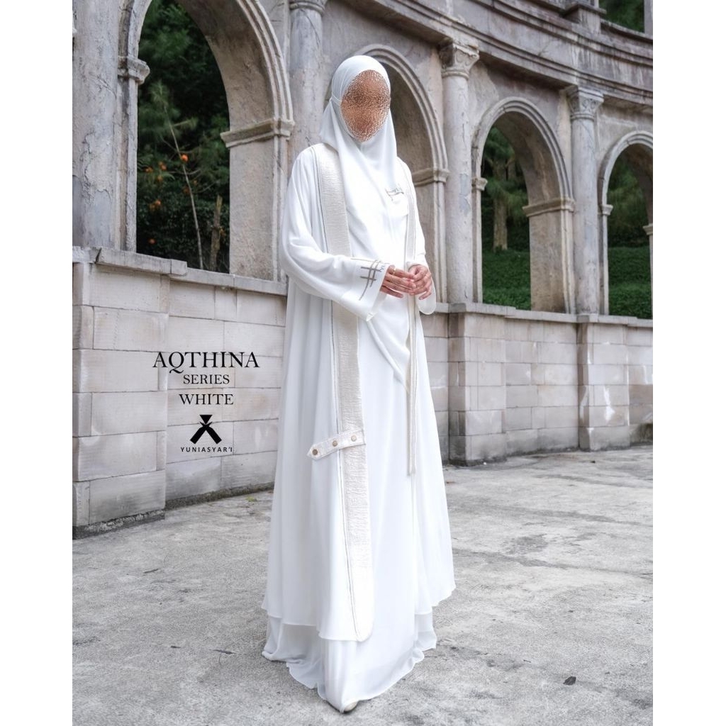 WHITE  Series AQTHINA By Yunia Syar'i / Yunia Style