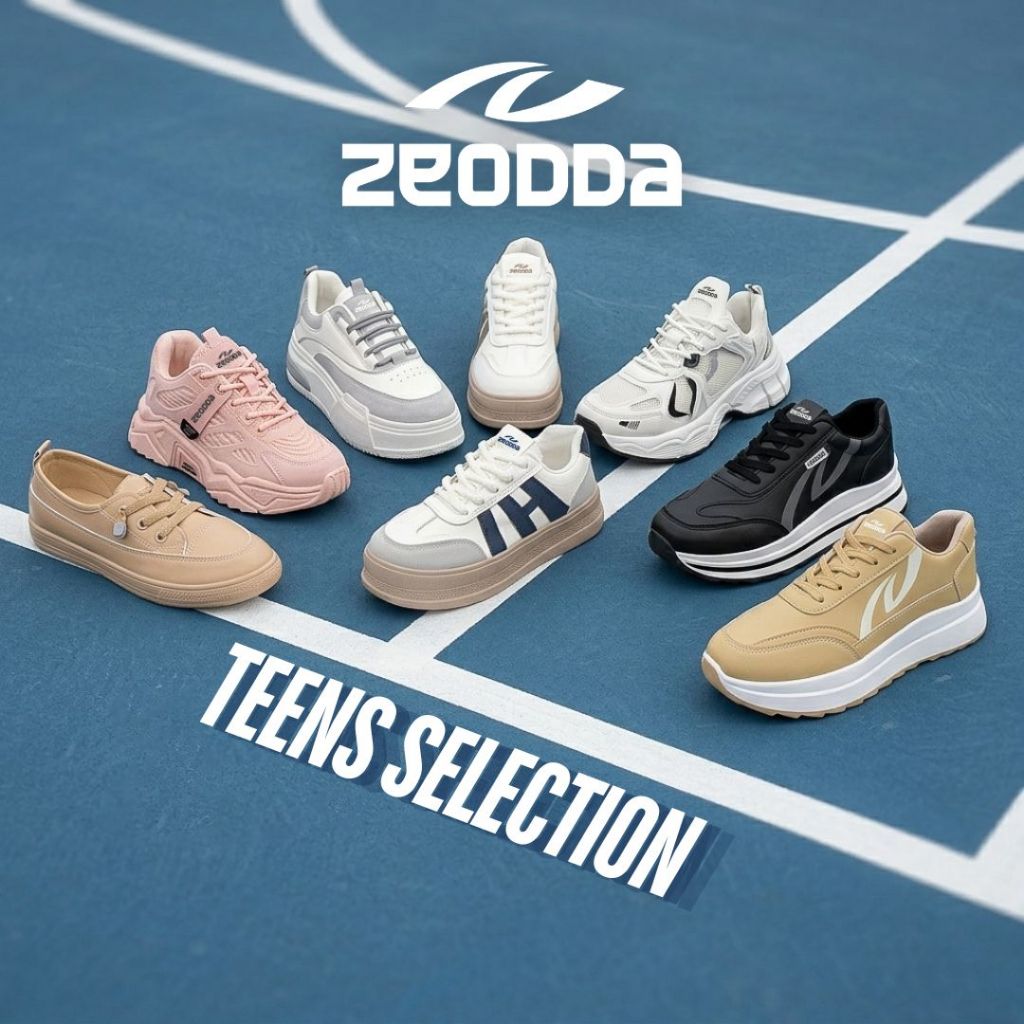 Zeodda Spesial Sepatu Sneakers Anak Laki-Laki Perempuan Casual Trendy Sekolah Size 36-37