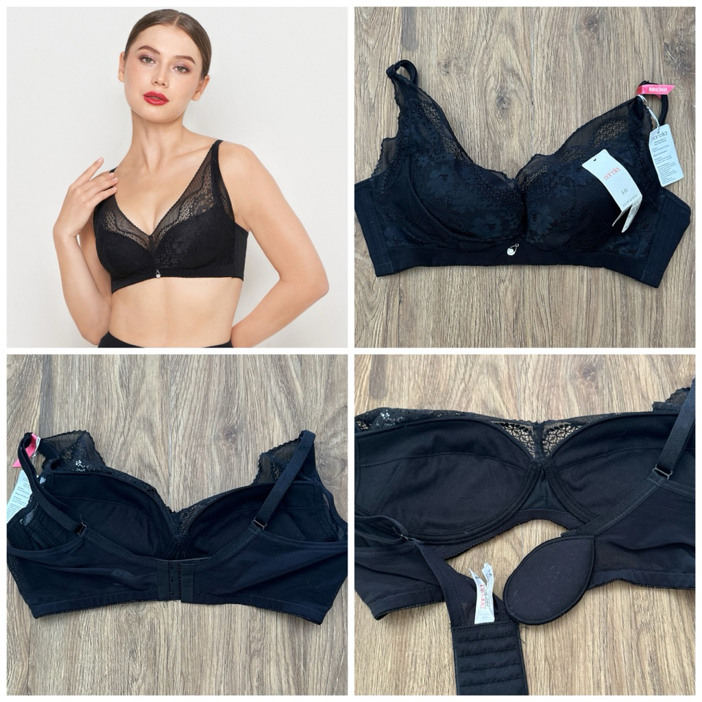 Sorella bra simple romance tanpa kawat N10-29914B branded sale