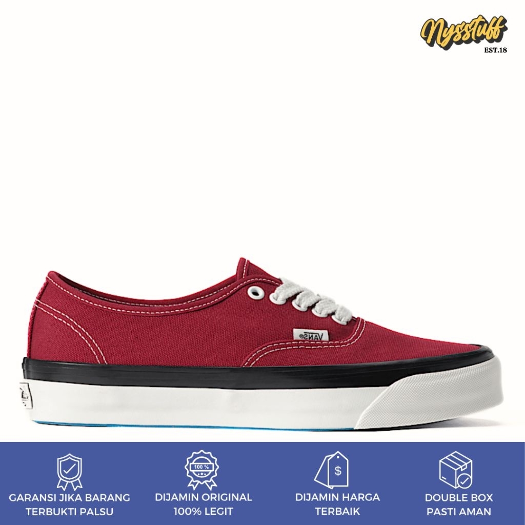 Vans Premium Authentic Deck Red ORIGINAL