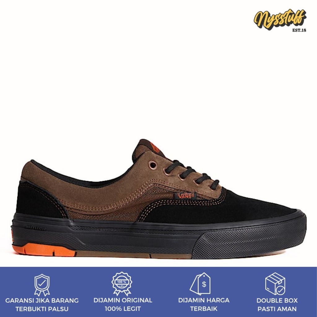 Vans Skate Era Wafflecup Black Brown ORIGINAL