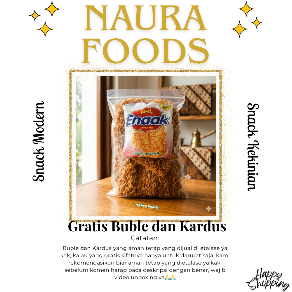 MIE GEMEZ ENAAK AYAM KECAP/MIE GEMEZ ENAAK/ KEMASAN 200gr 400gr 600gr 800gr 1000gr (1kg)
