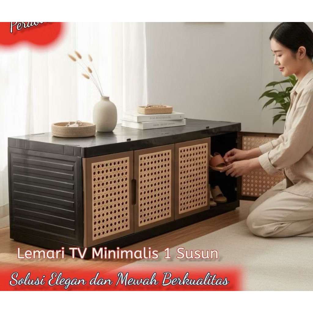 Lemari Tv Anak Kost Lemari Pol 4 Pintu Lemari Plastik Multifungsi