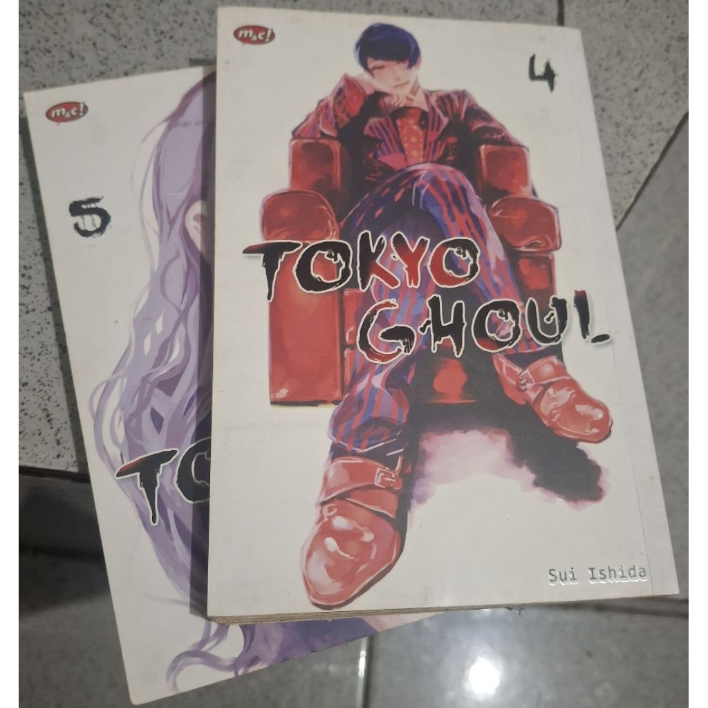 Tokyo Ghoul comic vol 4, 5 preloved