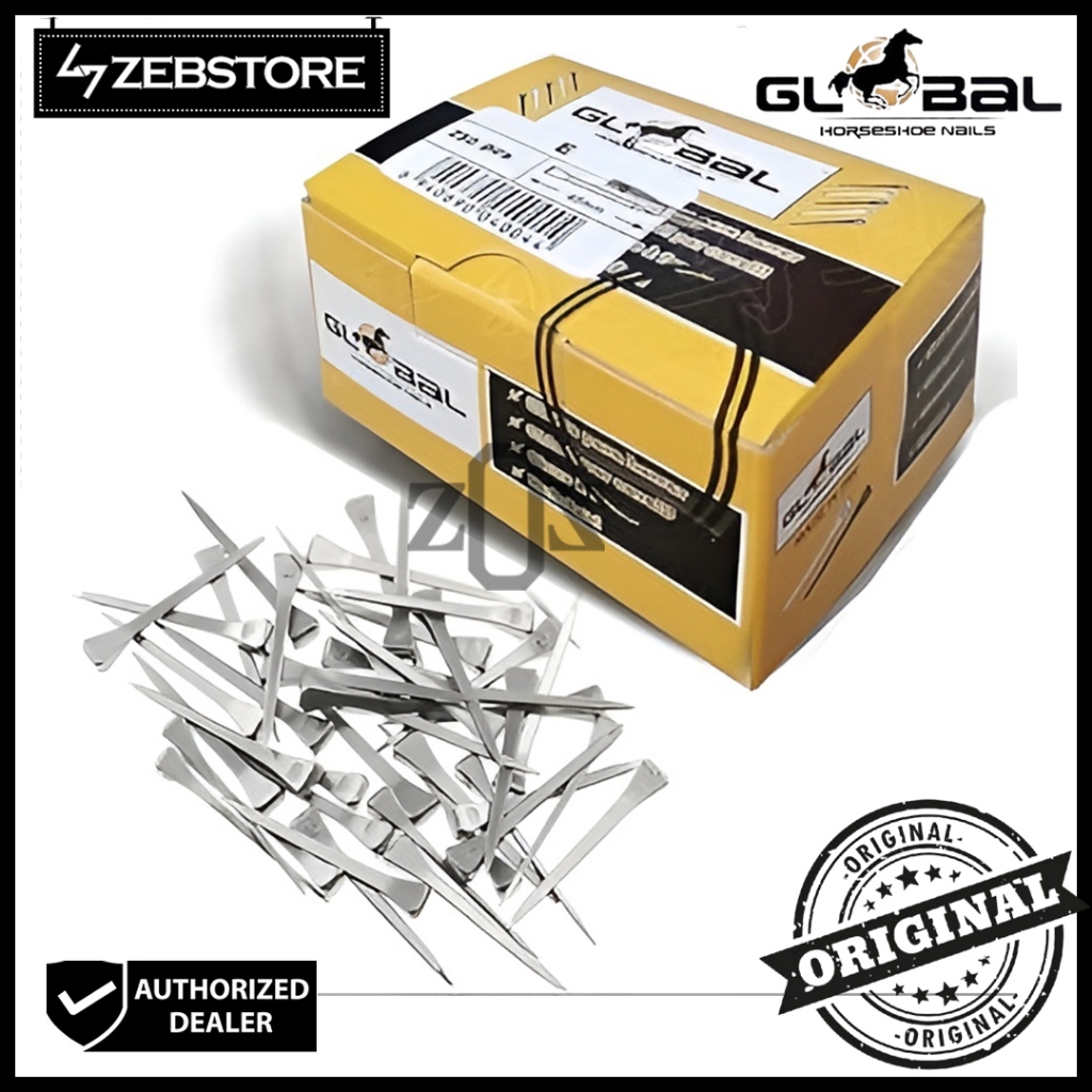 Paku Tapal Sepatu Ladam Kuda Horse Shoe Nails Global E5 51mm 250Pcs