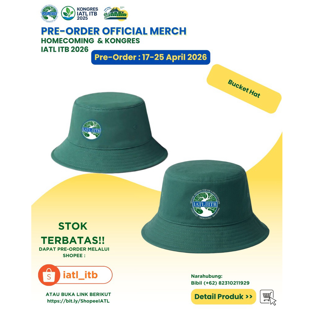 Topi Buckethat IATL ITB