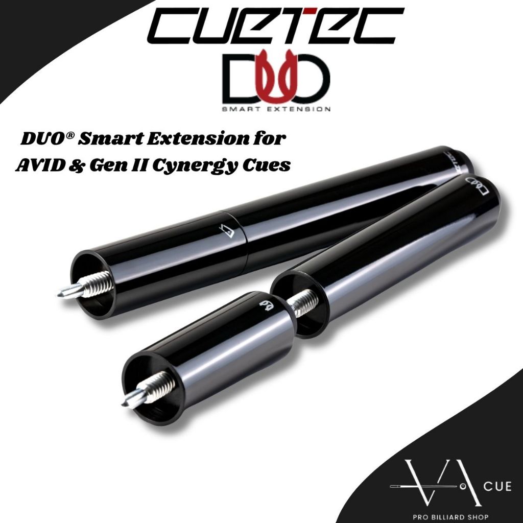 CUETEC DUO SMART EXTENSION FOR GEN 2 CYNERGY & AVID - EXTENSION STIK BILLIARD UNTUK CUETEC CYNERGY G