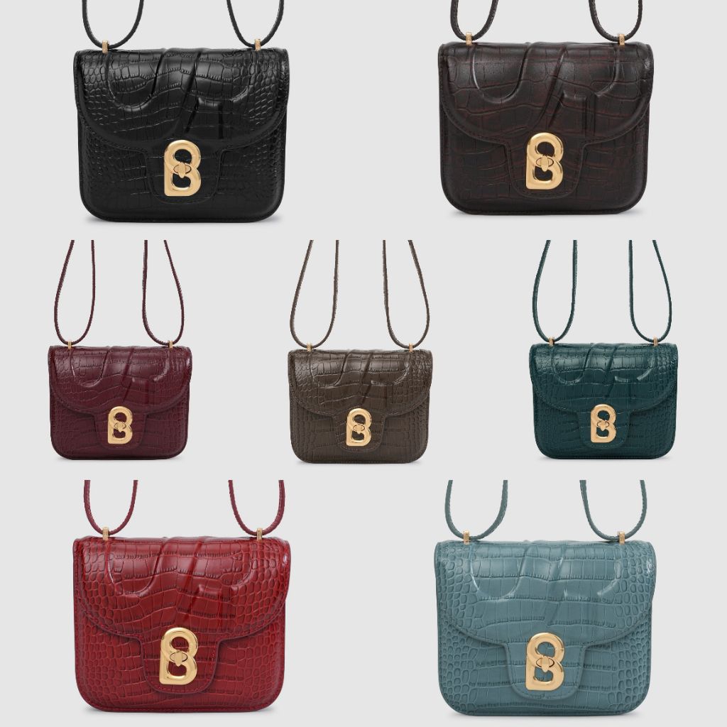 (Under tag) Buttonscarves Alba Bag In Croco New