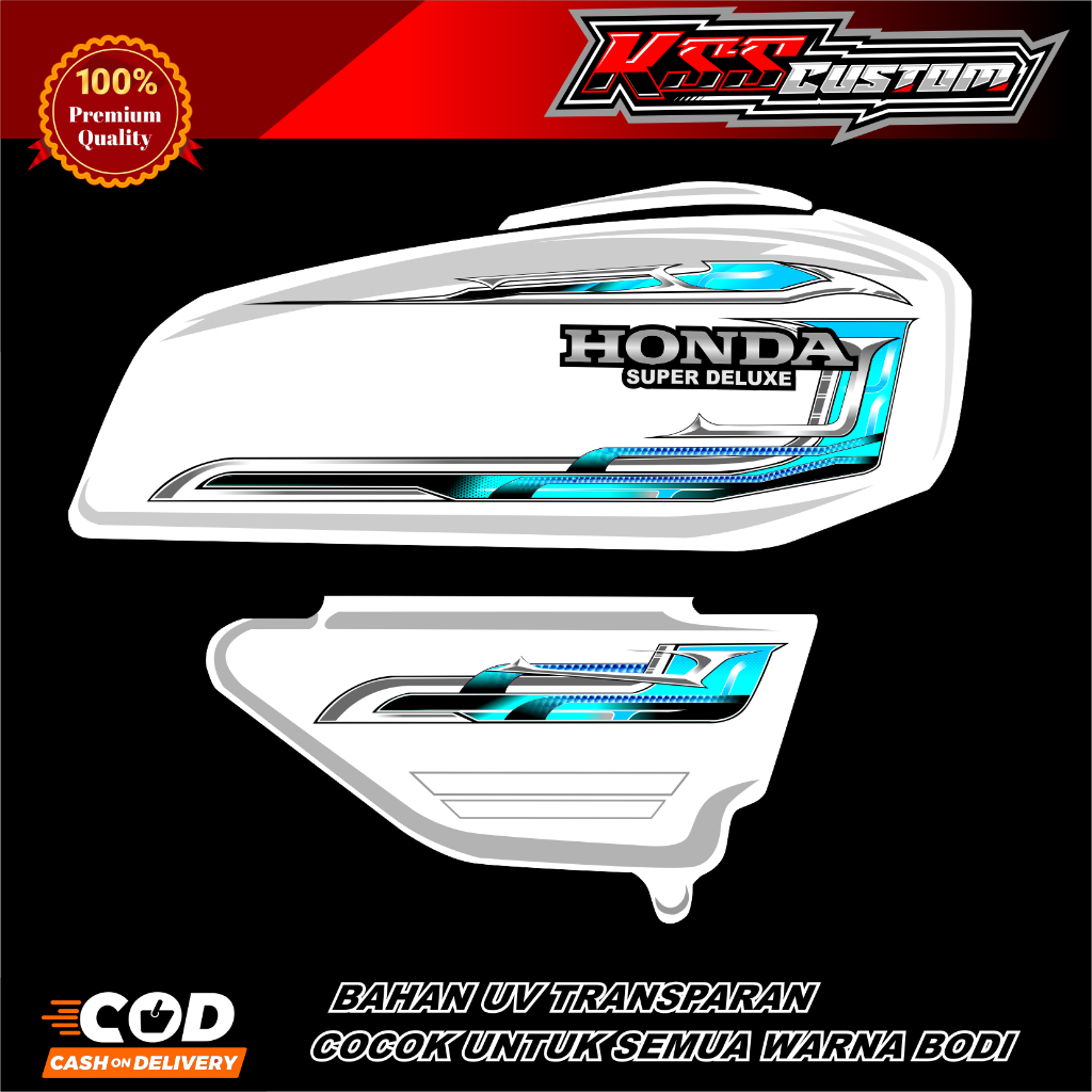 STRIPING GL CEPEK CUSTOM VARIASI - STRIPING GL 100 UV TRANSPARAN - STRIPING GL 125