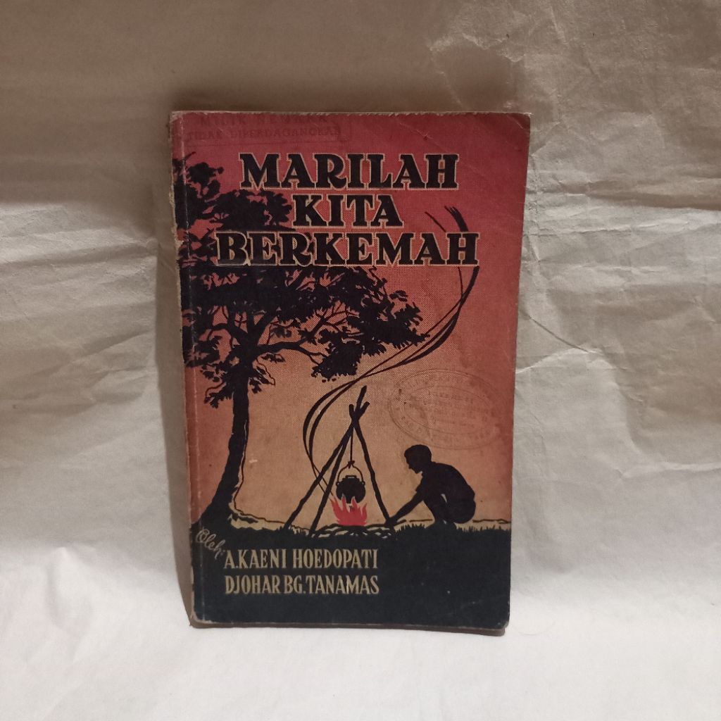 buku marilah kita berkemah, ejaan lama