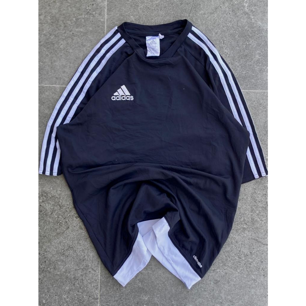 Jersey Adidas Climacool Black White Original
