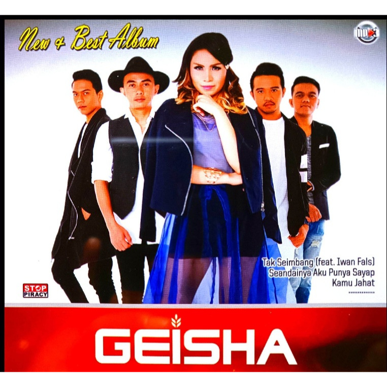 Kaset MP3 Geisha Fatin BCL Bunga Citra Lestari Collection Hits