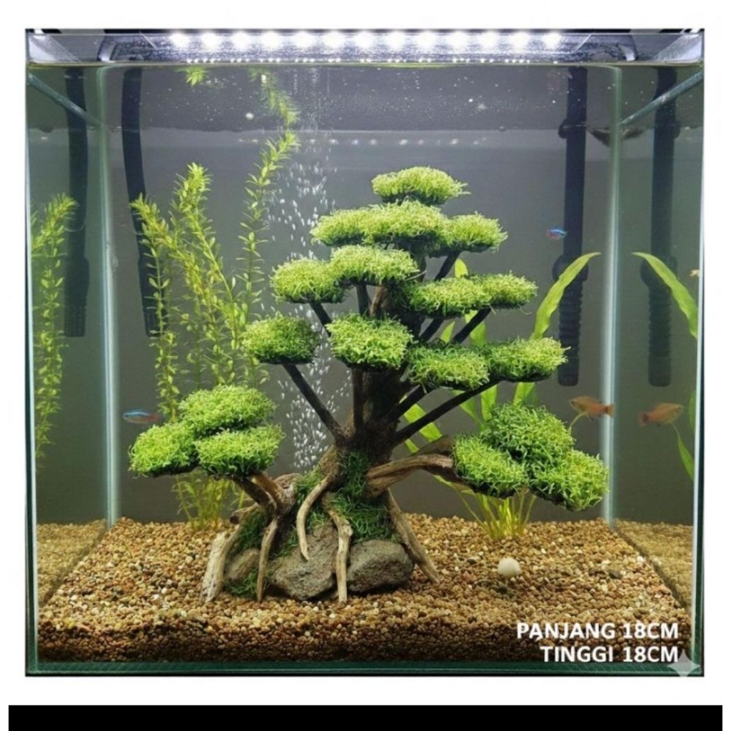 bonsai aquascape sintetis.