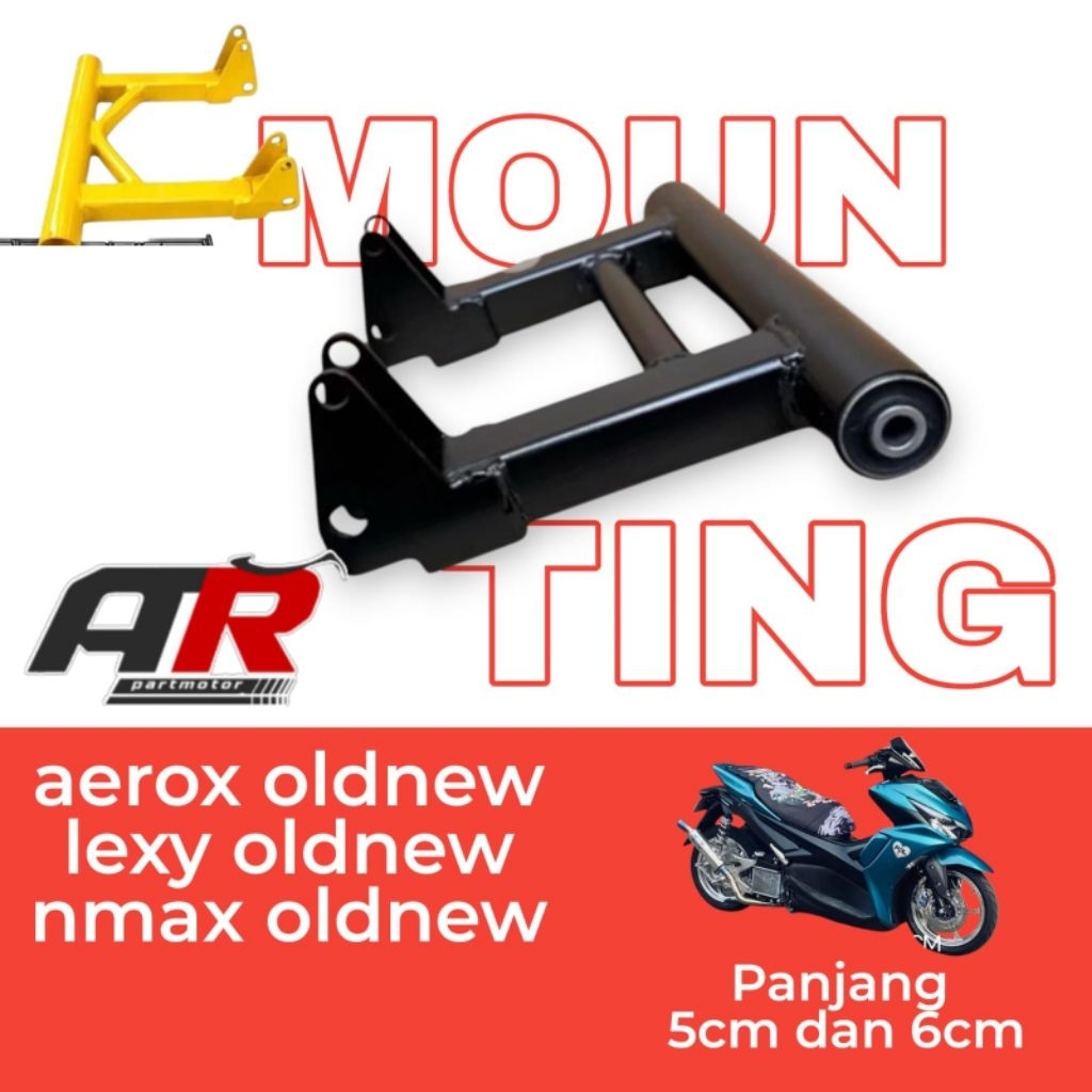 Enggine Mounting AEROX NEW NMAX OLD NMAX NEW YAMAHA LEXI | Mounting Aerox