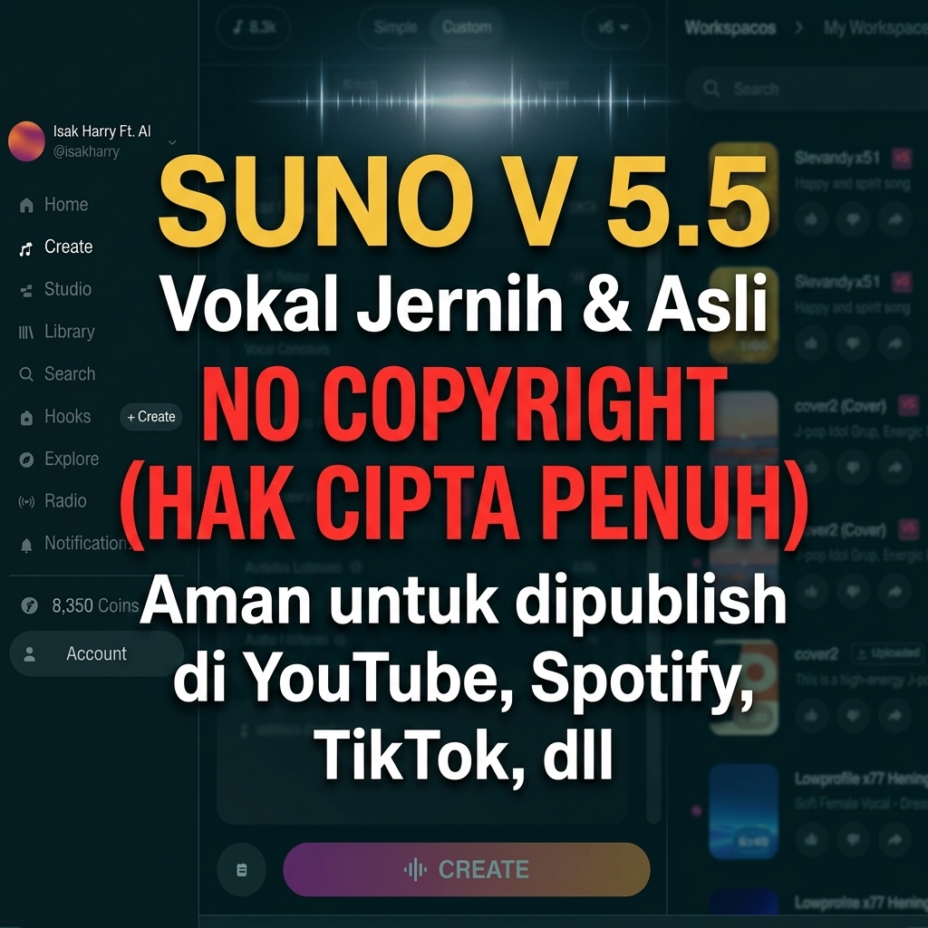 Suno AI generate Lagu