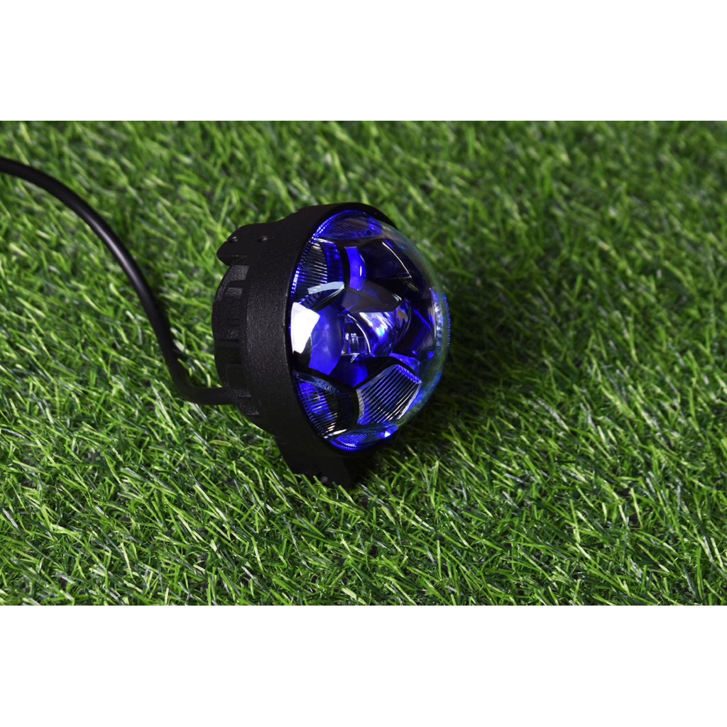 Lampu Tembak D2 Running Mode Disco RGB LED Sorot 2 Warna Putih Kuning Premium SQL3 Mini Laser Gun Wa