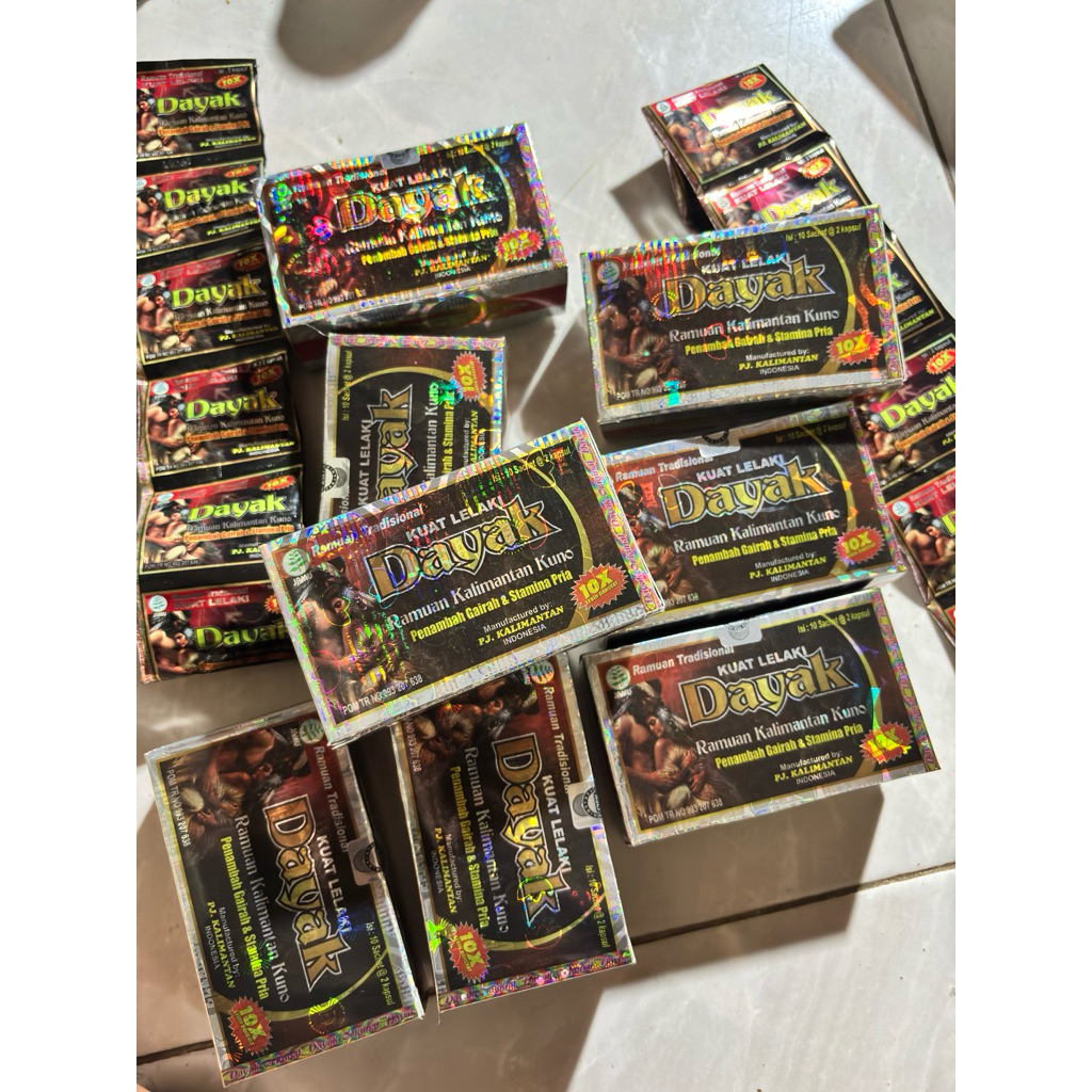Kapsul Dayak10x Ramuan Kalimantan Kuno