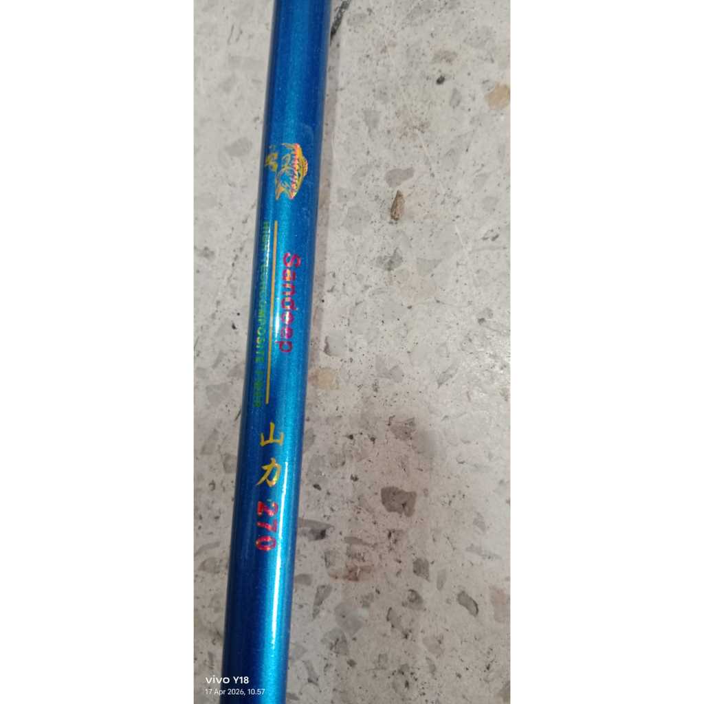 Joran Pancing Antena VIP SANDEEP 180 210 240 270 300 Carbon Solid