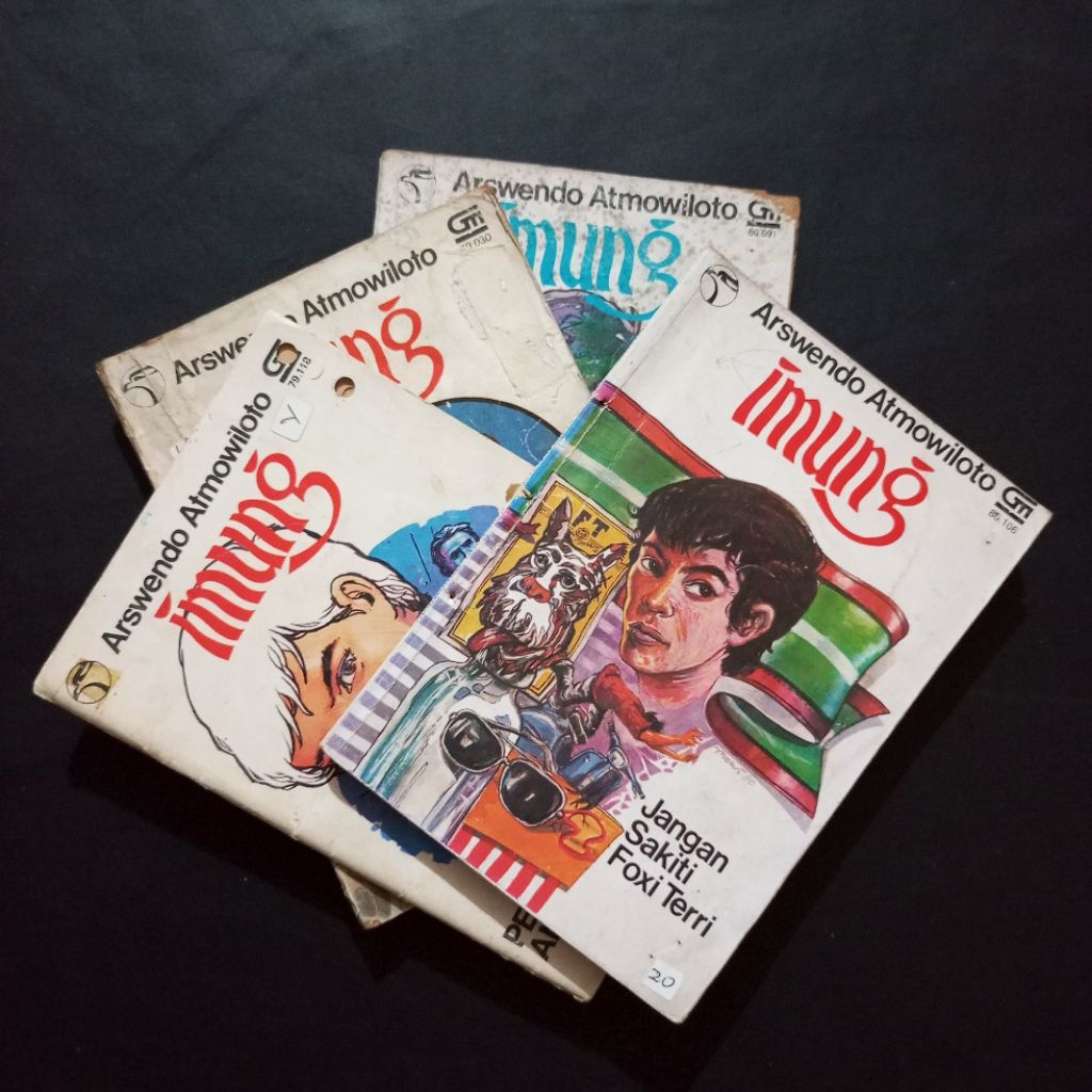 Komik Indonesia Imung Seri Lengkap / Arswendo Atmowiloto / Gramedia GM / Pembajakan Pesawat Terbang 