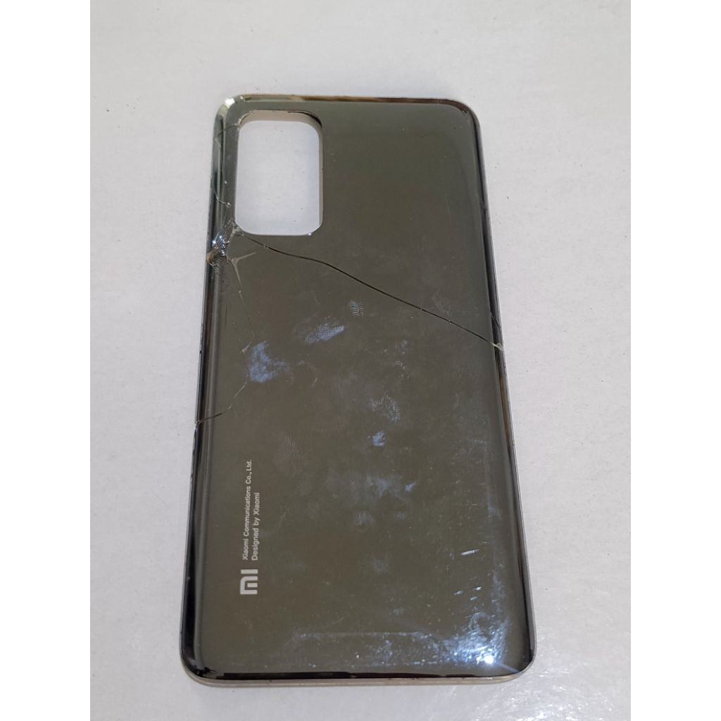 Backdoor/Back Cover Xiaomi Mi 10T Pro Minus Retak, Original Copotan/ORI Bawaan Hp