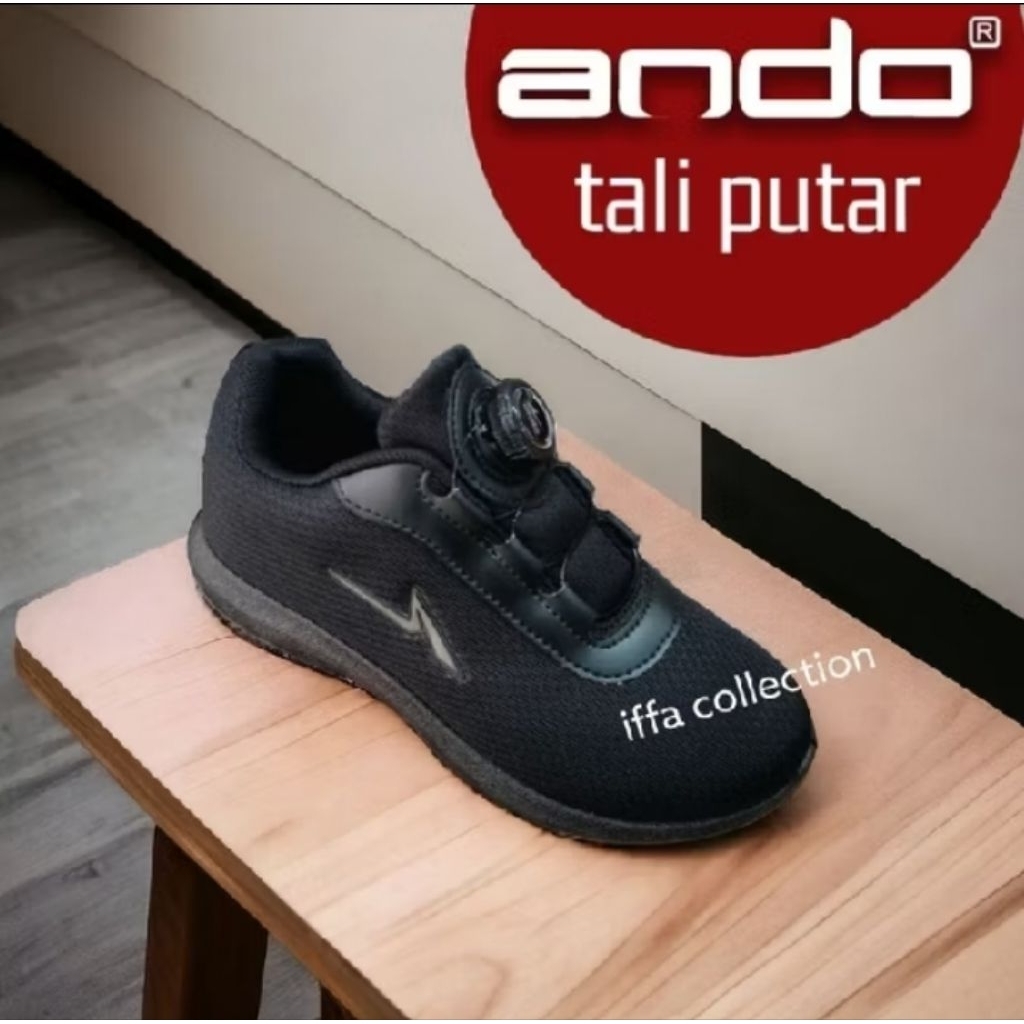 ando sepatu anak TK SD