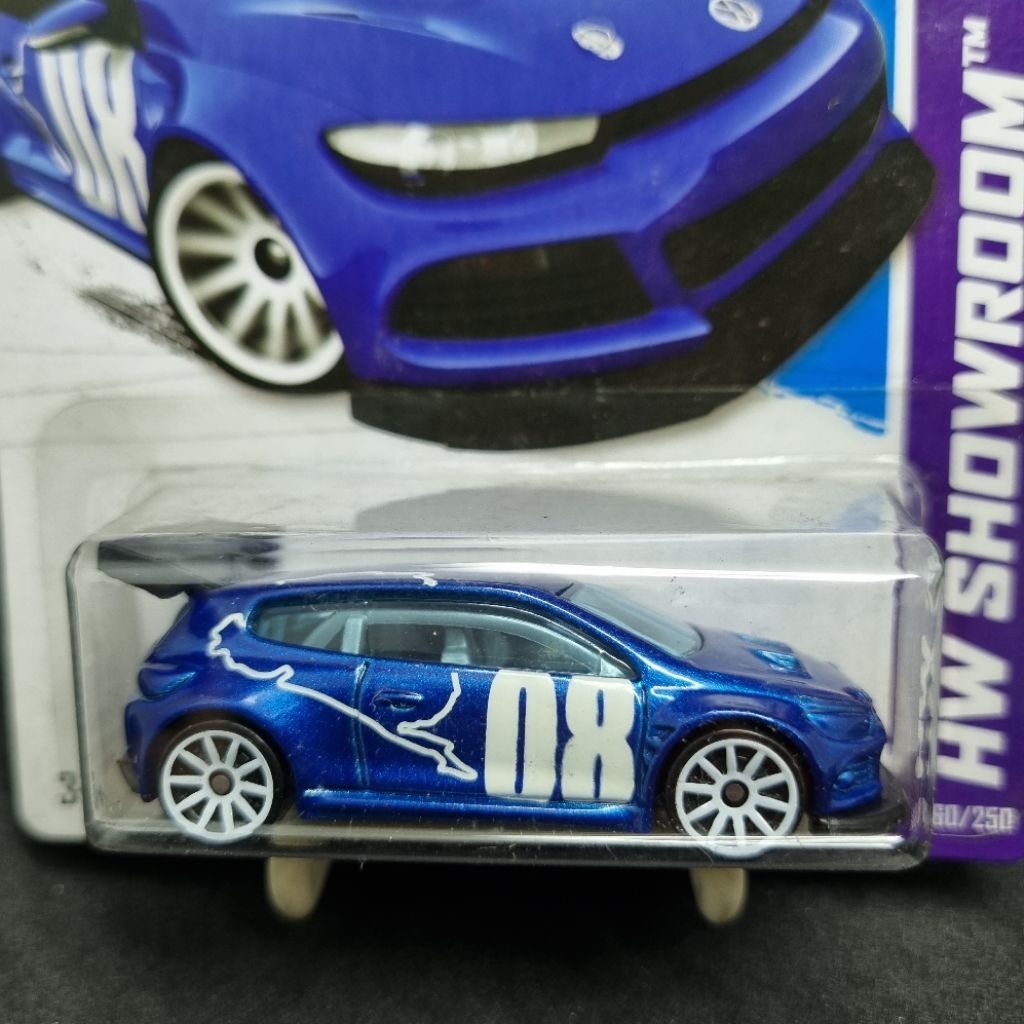 Diecast Mobil Hotwheels 1:64 VW SCIROCCO GT 24 biru blue