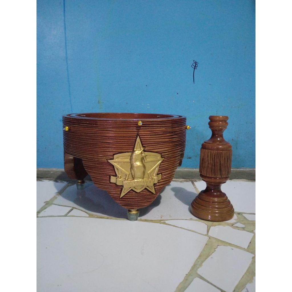 sangkar pleci tebok kayu helopet PCMI motif garuk