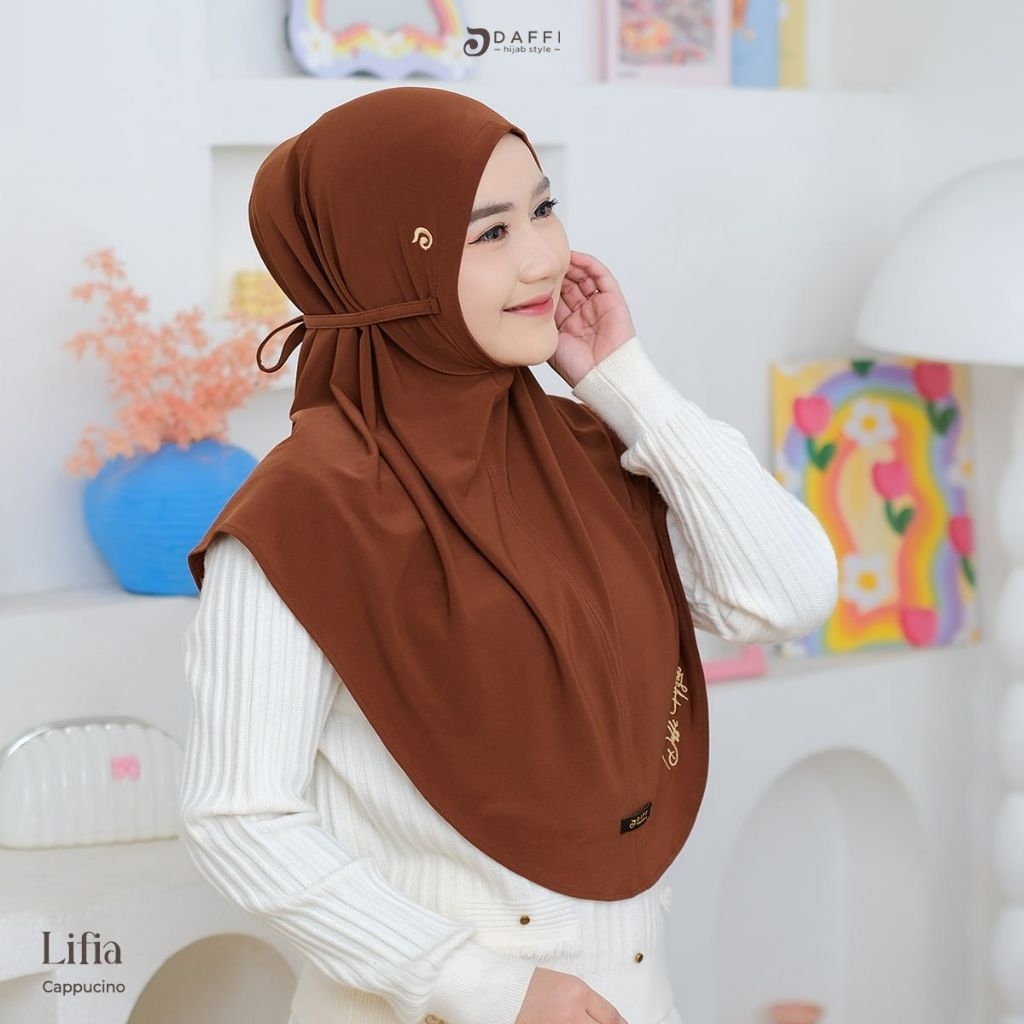 Lifia daffi hijab style