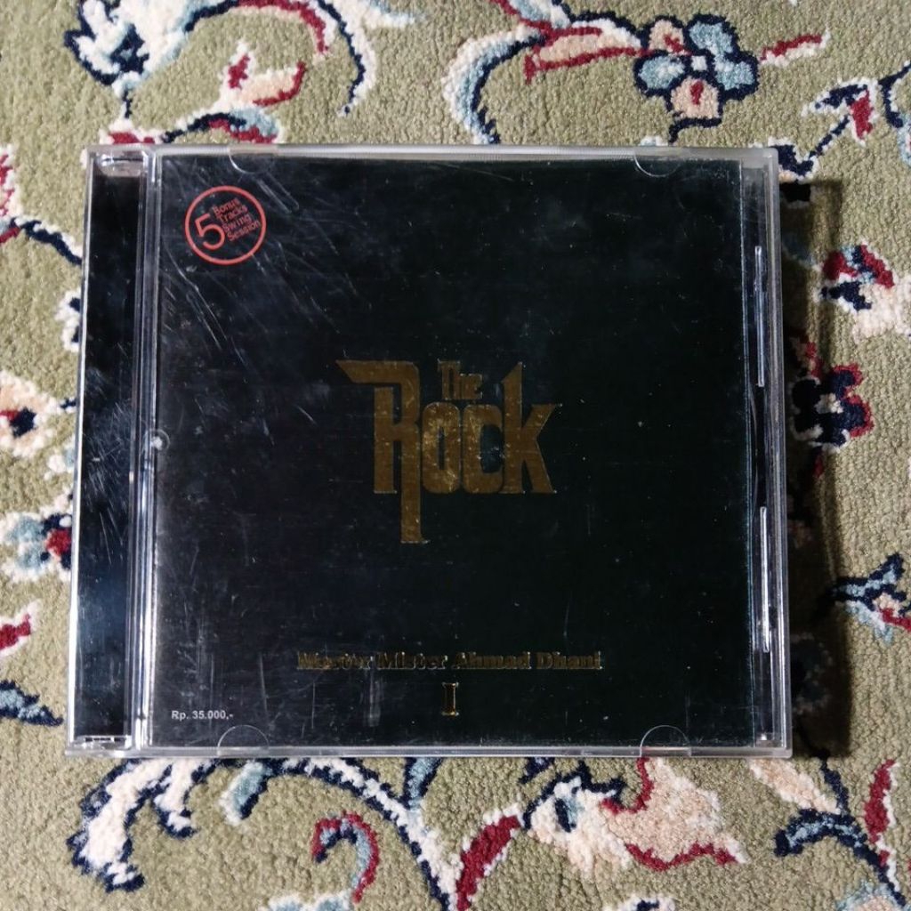 CD THE ROCK - Master Mister Ahmad Dhani I