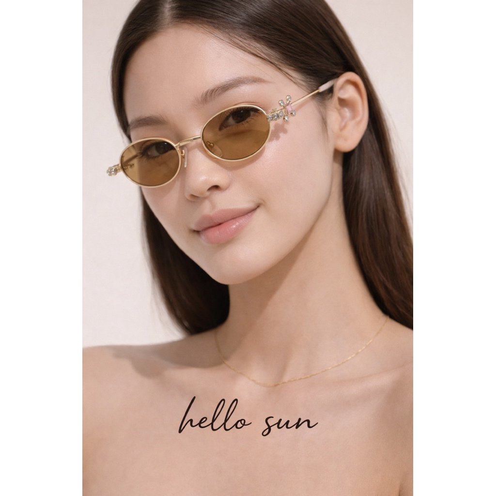 HELLO SUN HS 152 - kacamata hitam  |kacamata korea | kacamata fashion korea | kacamata lucu | kacama