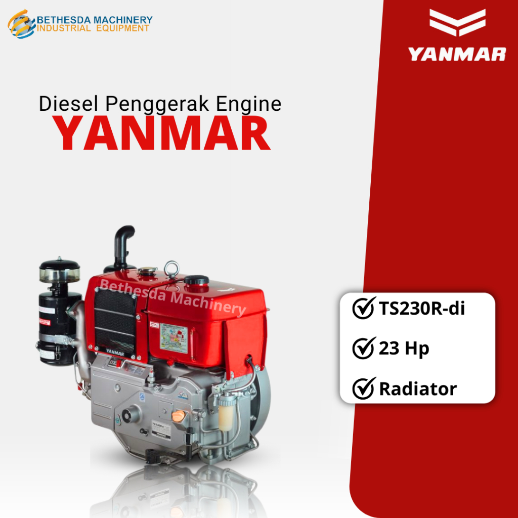 Yanmar Diesel 23 Hp Mesin Penggerak YANMAR TS 230 H