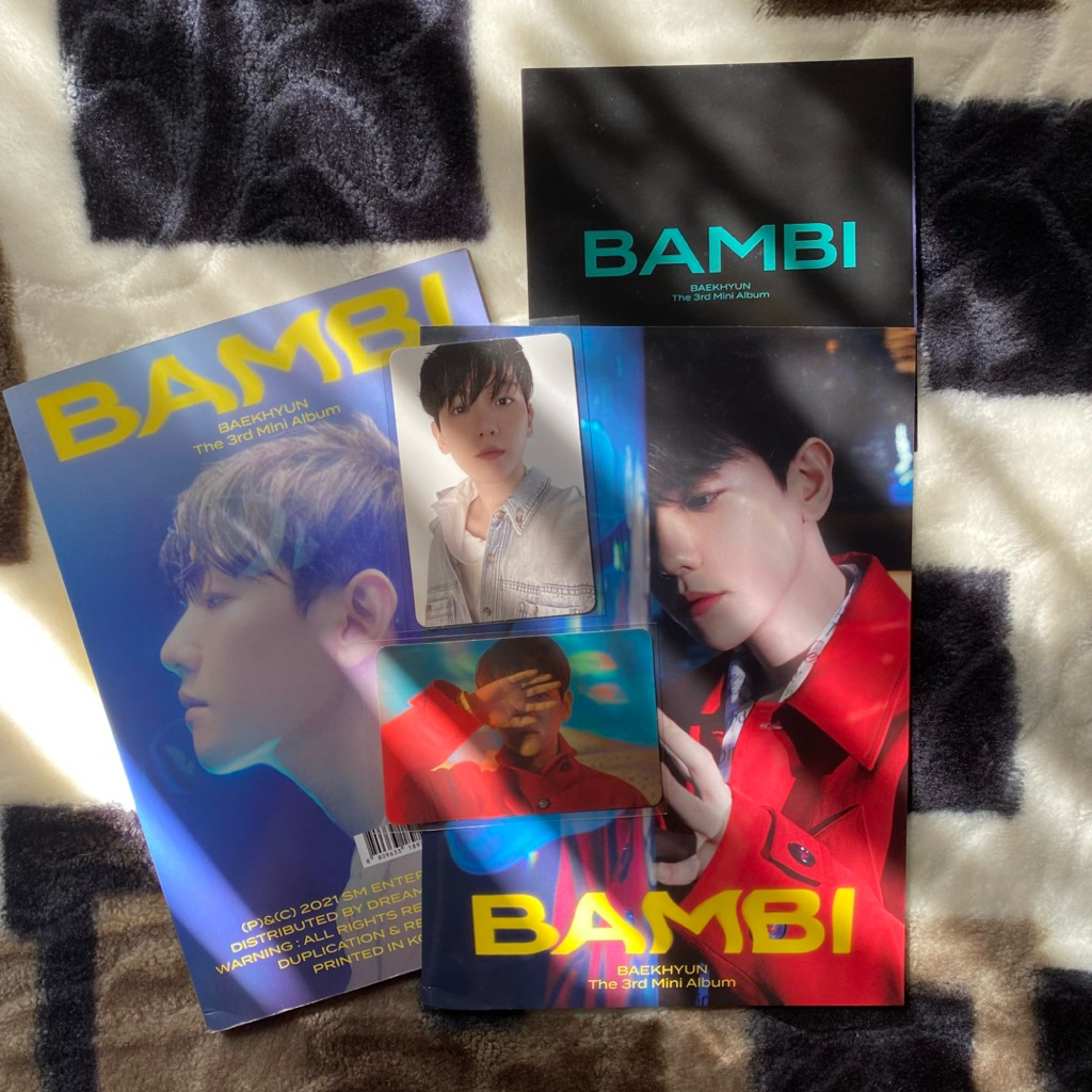 Preloved Album Baekhyun Bambi + PC