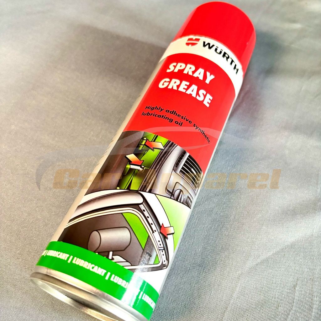 Spray Grease WURTH Pelumas Sintetis Gemuk Pembersih Engsel Pintu Penghilang Karat Baut Kunci 500ml