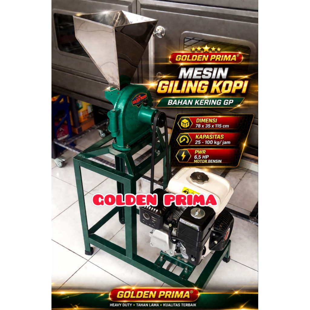 MESIN GILING PENEPUNG KOPI / BAHAN KERING GP