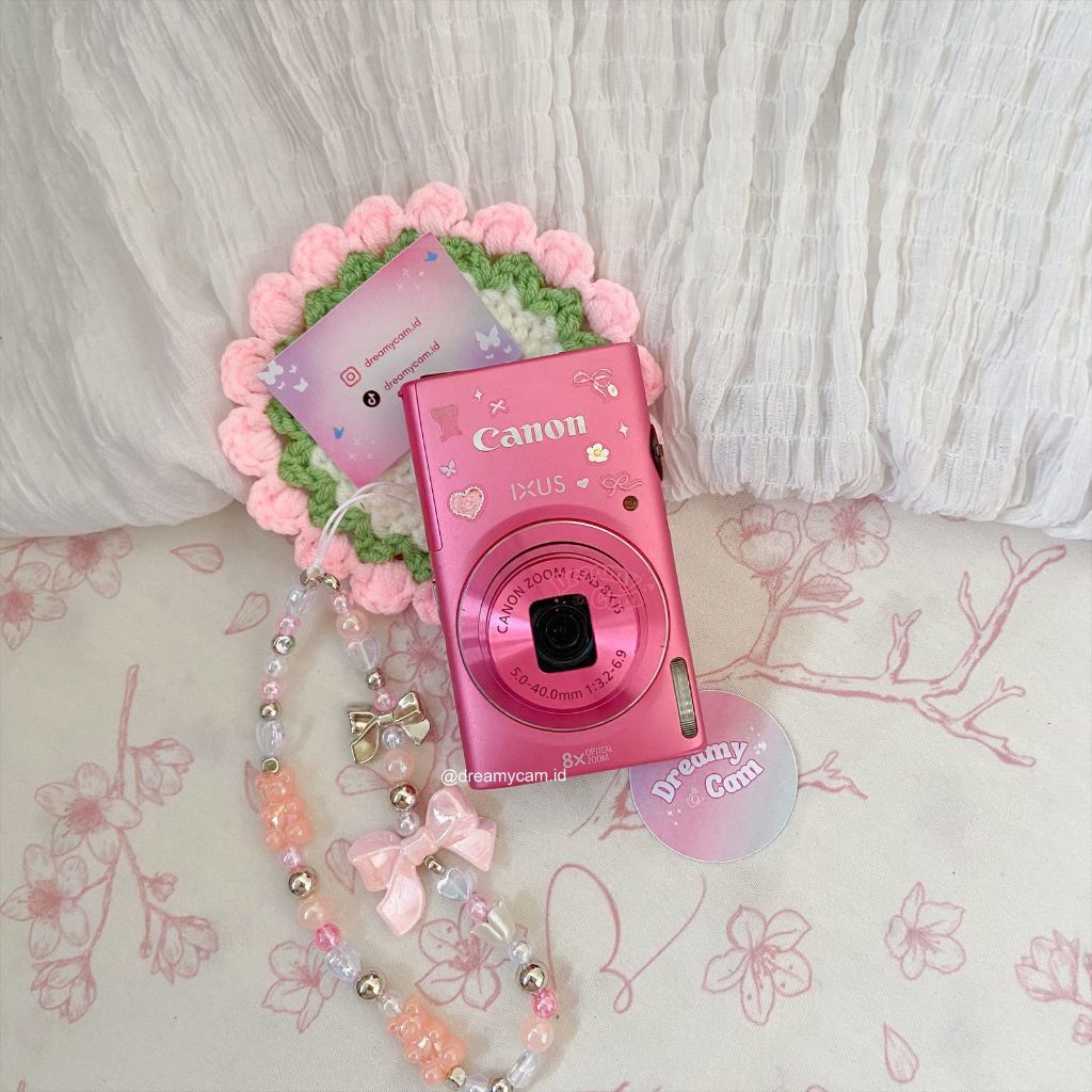 Canon Ixus 140 in pink